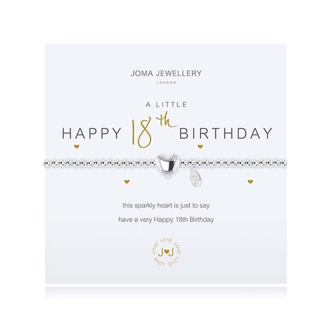 Hovedbilde Armbånd HAPPY 18TH BIRTHDAY A Little Joma Jewellery