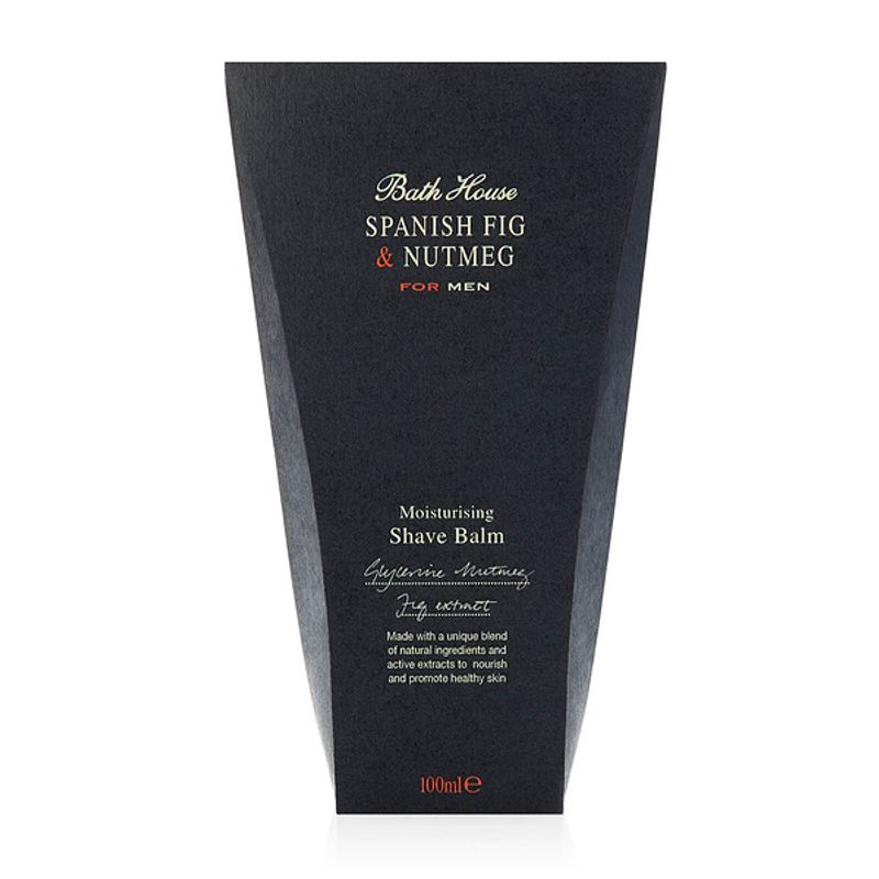 After shave balsam Spanish Fig & Nutmeg Bath House