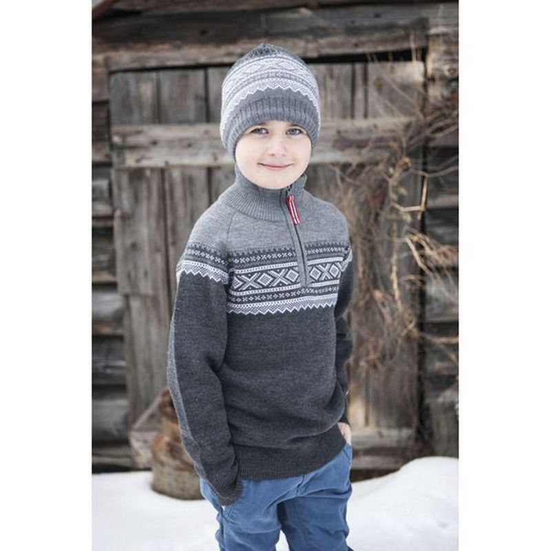 Lue Ull Marius grå barn Marius Kids 
