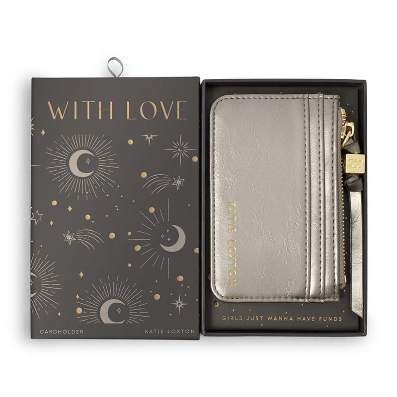Kortholder - lommebok i gaveeske Pewter grå Katie Loxton