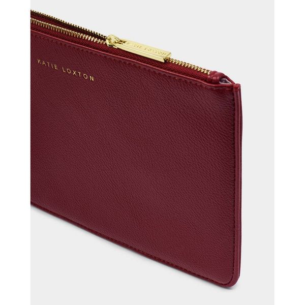 Clutch veske HALLIE cherry burgunder Katie Loxton
