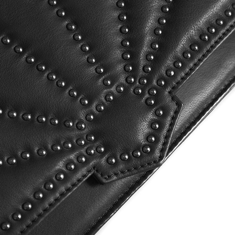 Clutch veske NIGHT STORIES svart - metall Depeche