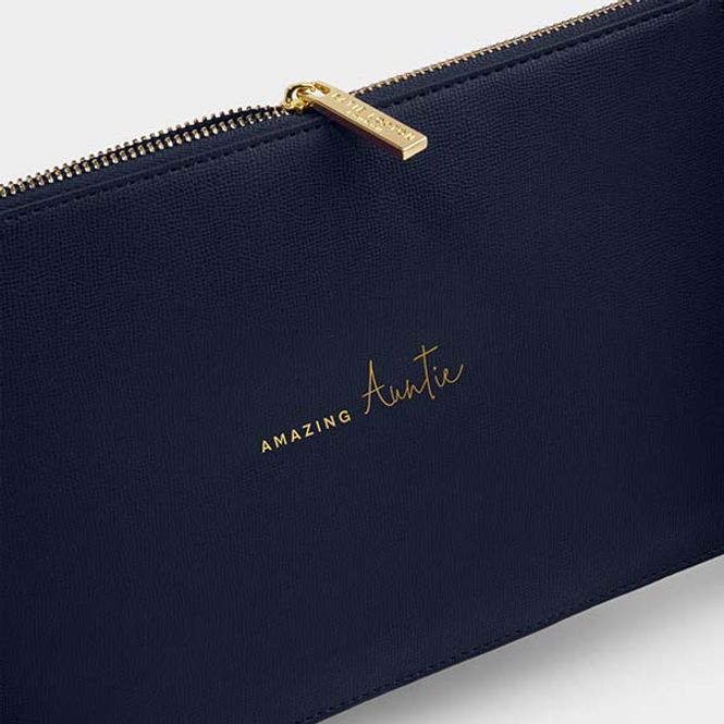 Hovedbilde Clutch veske AMAZING AUNTIE blå Katie Loxton