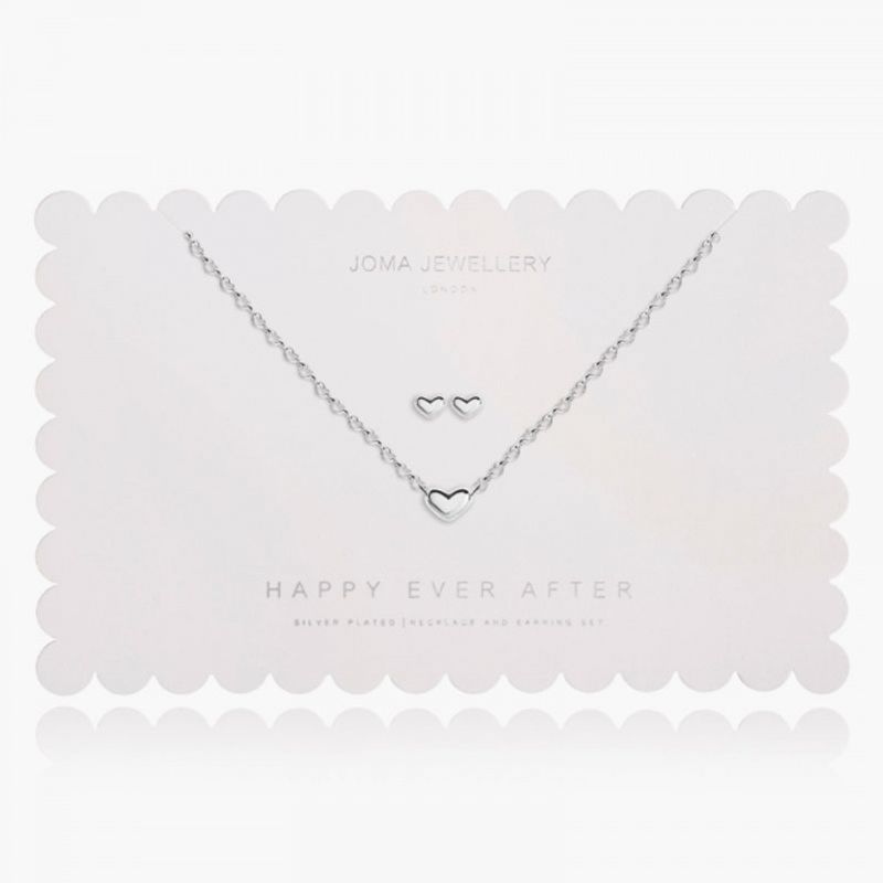 Brudesmykke sett Hjerte Joma Jewellery
