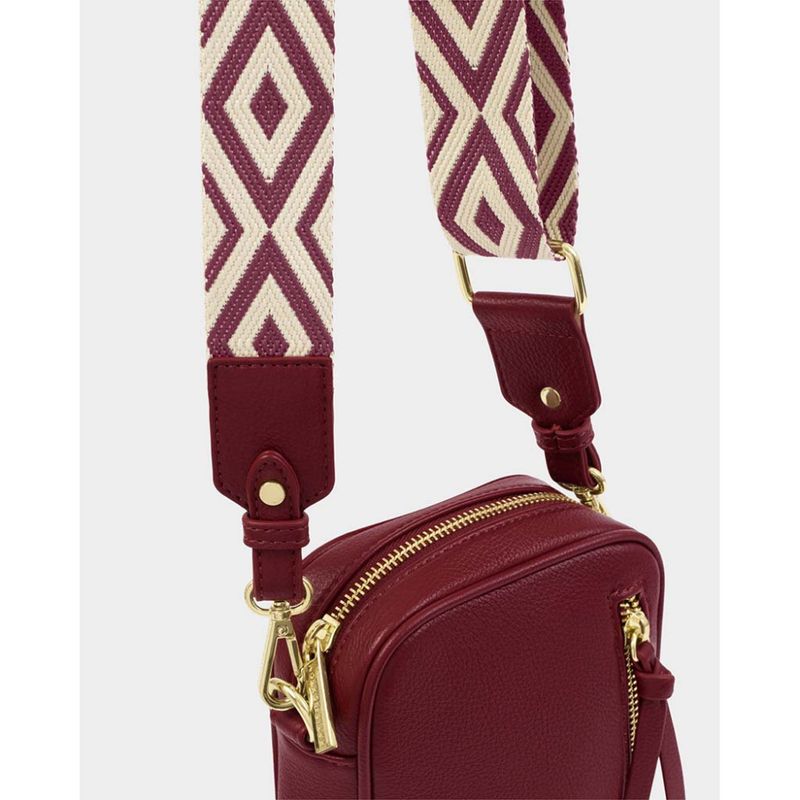 Mobilveske HALLIE cherry burgunder Katie Loxton