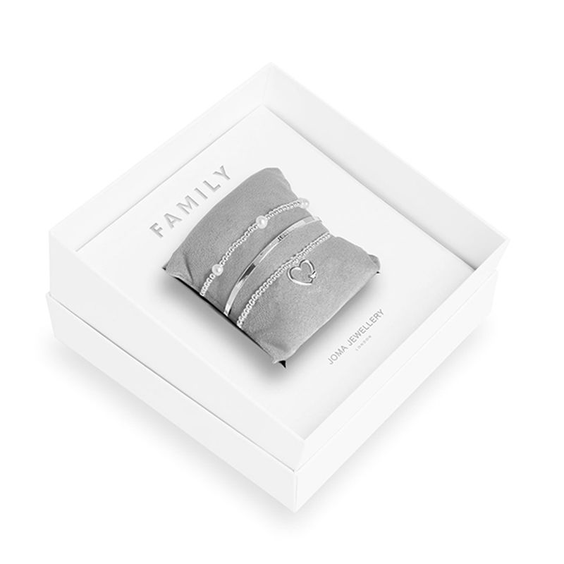 Gavesett FAMILY 3 stk armbånd Joma Jewellery
