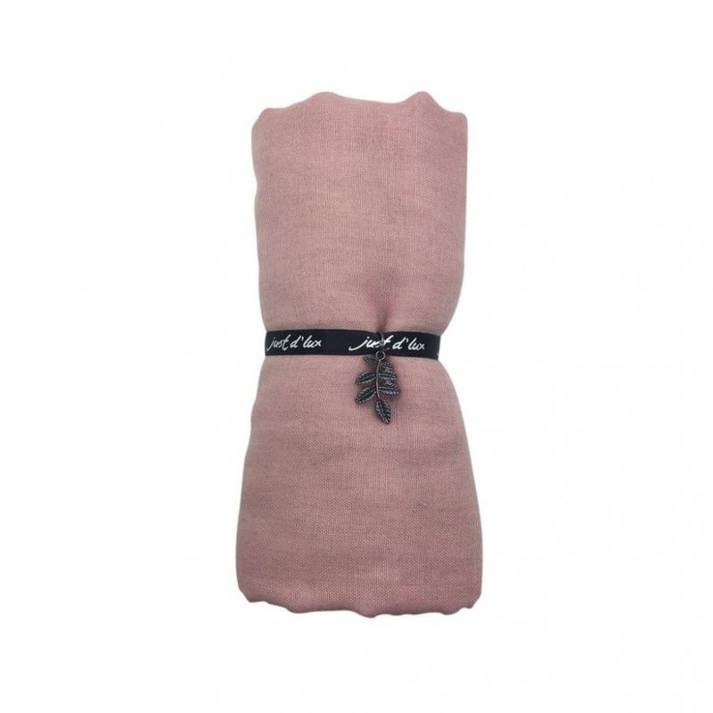Skjerf blek rosa - Just d'lux