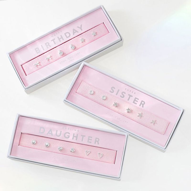 Gavesett øredobber HAPPY BIRTHDAY Joma Jewellery