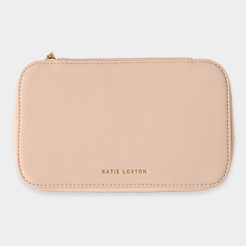 Dobbelt smykkeskrin CHOOSE TO SHINE rosa Katie Loxton
