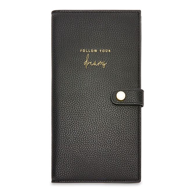 Hovedbilde Reisemappe FOLLOW YOUR DREAMS svart Katie Loxton