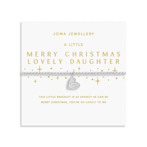 Hovedbilde Armbånd MERRY CHRISTMAS LOVELY DAUGHTER A Little Joma Jewellery 