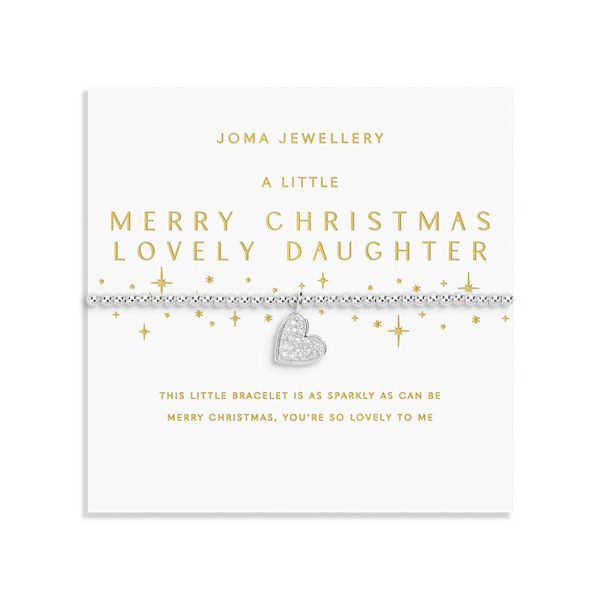 Armbånd MERRY CHRISTMAS LOVELY DAUGHTER A Little Joma Jewellery 