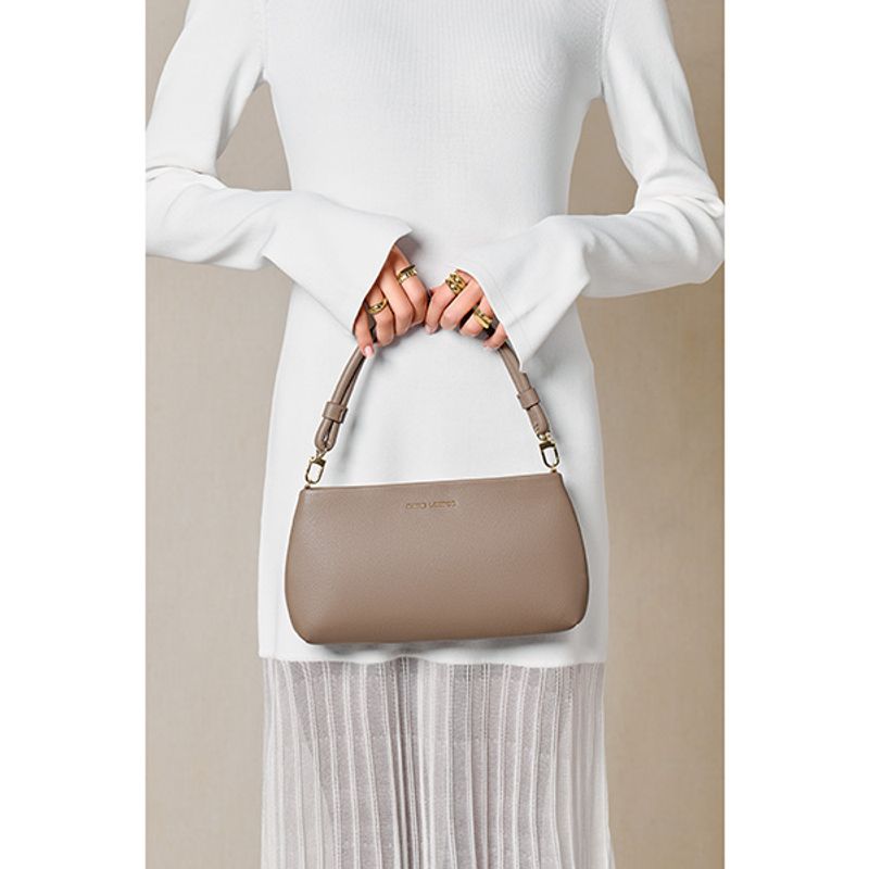 Clutch veske ASHA WRISTLET Mocha brun Katie Loxton