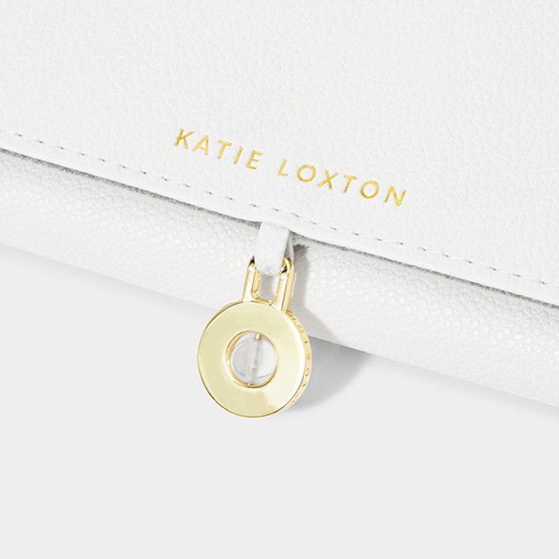 Smykkeskrin APRIL fødselsstein Rock Crystal Katie Loxton