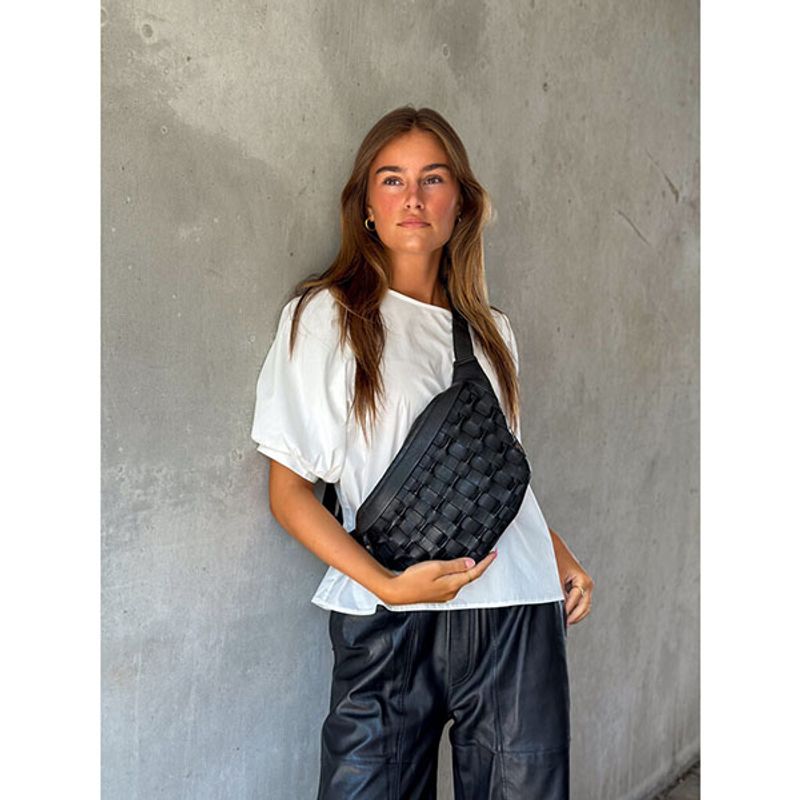 Bumbag veske MODERN HANDCRAFT svart Depeche 