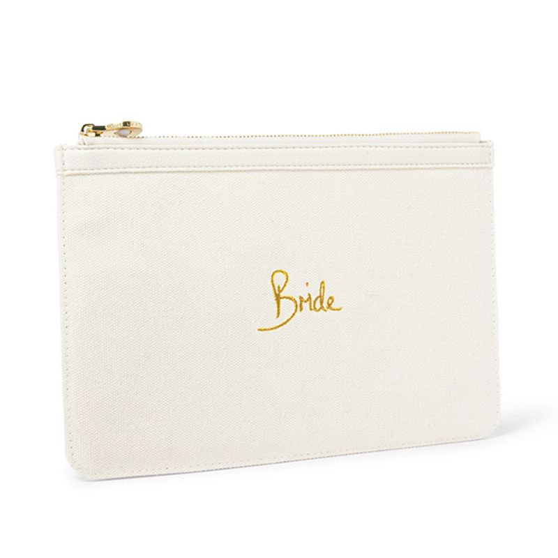 Clutch veske BRIDE kanvas offwhite Katie Loxton