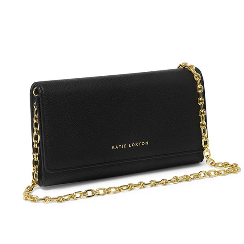 Clutch veske RUBI CHAIN svart Katie Loxton