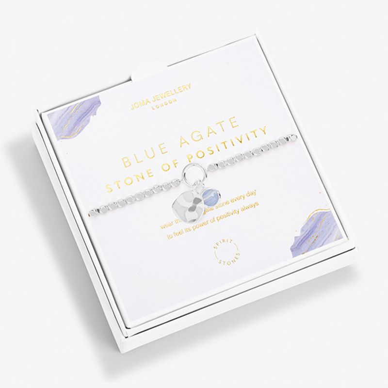 Armbånd BLUE AGATE Spirit Stones Joma Jewellery