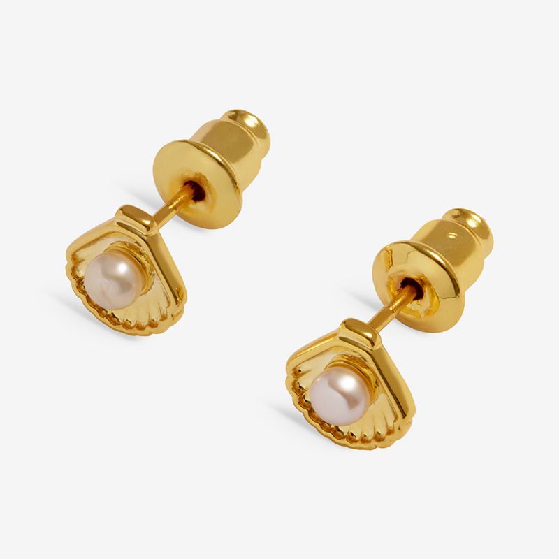 Øredobber PEARL SHELL Loved By You Joma Jewellery 