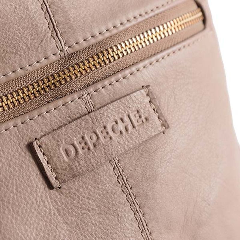  Crossover veske GOLDEN CHIC taupe brun Depeche