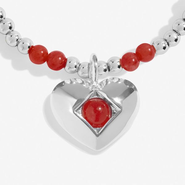 Armbånd JANUAR fødselsstein Garnet Joma Jewellery
