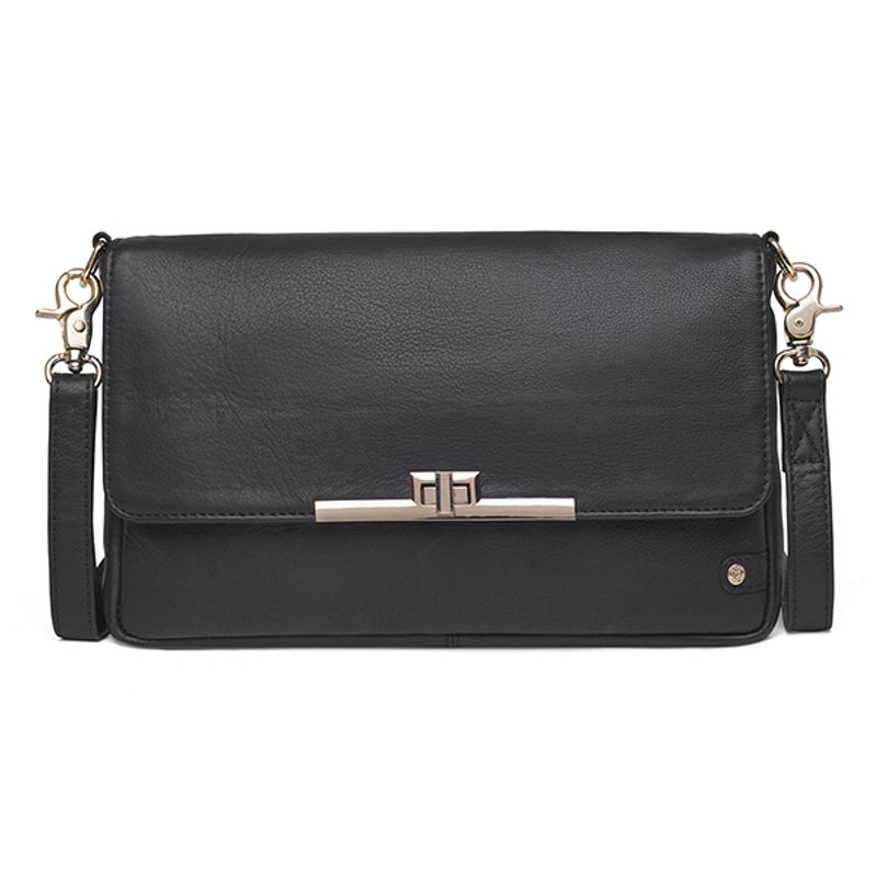 Clutch veske GOLDEN CHIC svart Depeche