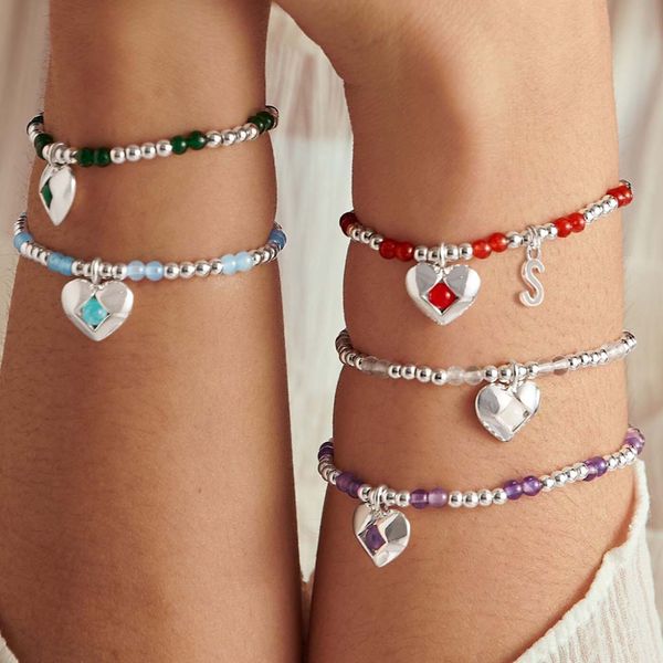 Armbånd JANUAR fødselsstein Garnet Joma Jewellery