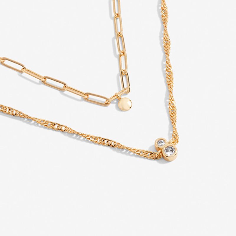 Smykke STACKS OF STYLE 2 in 1 gull Joma Jewellery