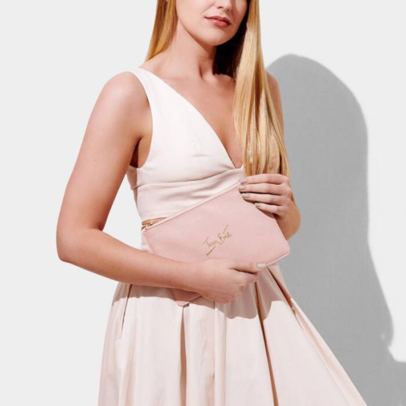 Clutch veske TEAM BRIDE Rosa Katie Loxton