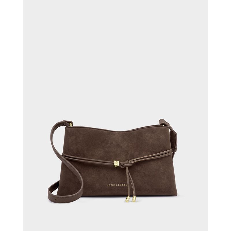 Crossover veske LORI bitter chocolate brun Katie Loxton