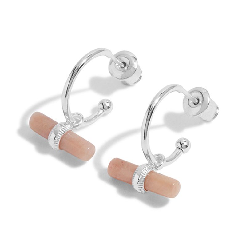 Øredobber AURA BAR RHODOCHROSITE Joma Jewellery