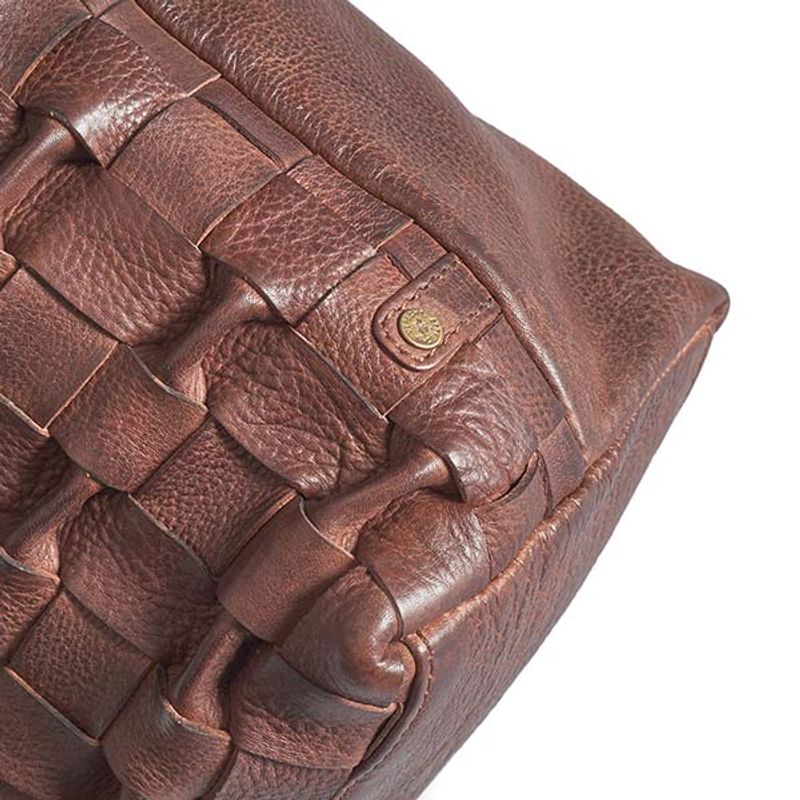 Shopper veske MODERN HANDCRAFT choco brun Depeche 
