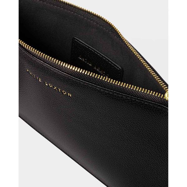 Clutch veske HALLIE svart Katie Loxton