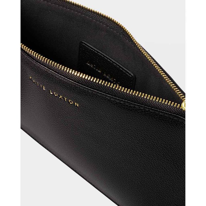 Clutch veske HALLIE svart Katie Loxton