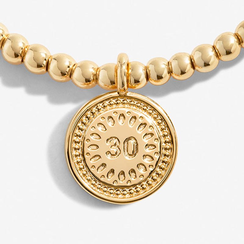 Armbånd 30TH BIRTHDAY Gold A Little Joma Jewellery