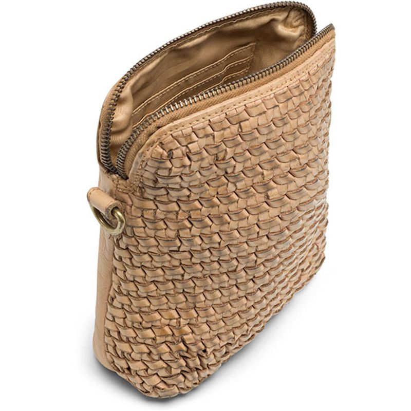 Mobilveske WONDER WEAVE natur lys brun Depeche