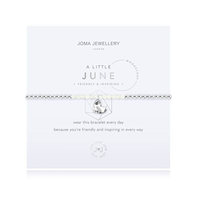 Hovedbilde Armbånd JUNI fødselsstein Moonstone Joma Jewellery