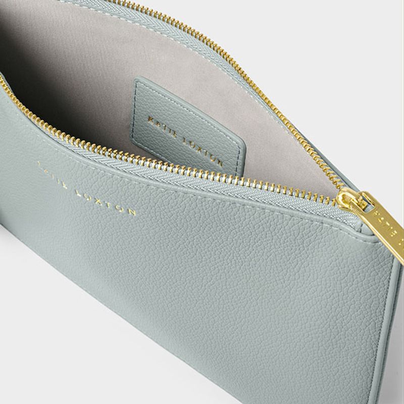 Clutch veske HALLIE lys dus blå Katie Loxton