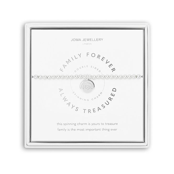 Hovedbilde Armbånd FAMILY FOREVER ALWAYS TREASURED Spinning Joma Jewellery