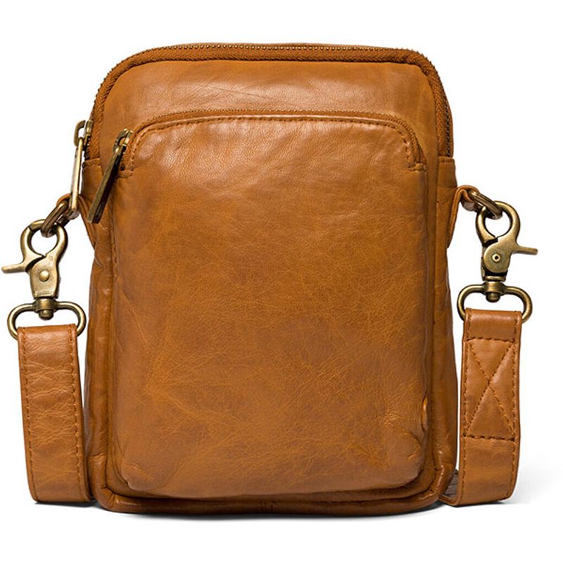 Mobilveske POWER FIELD 19x15 cognac brun Depeche