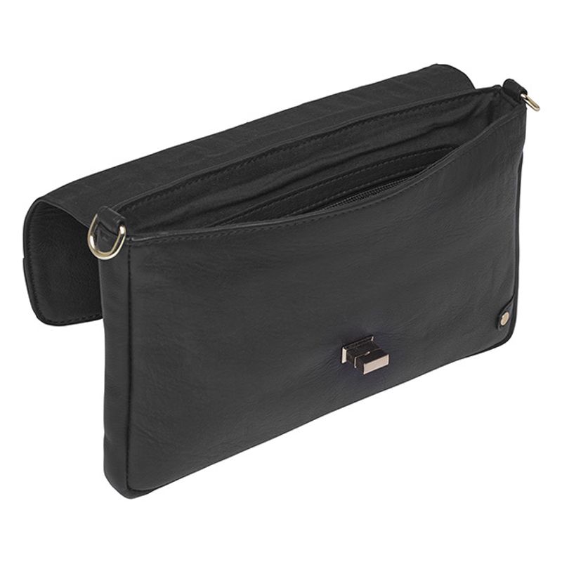 Clutch veske GOLDEN CHIC svart Depeche