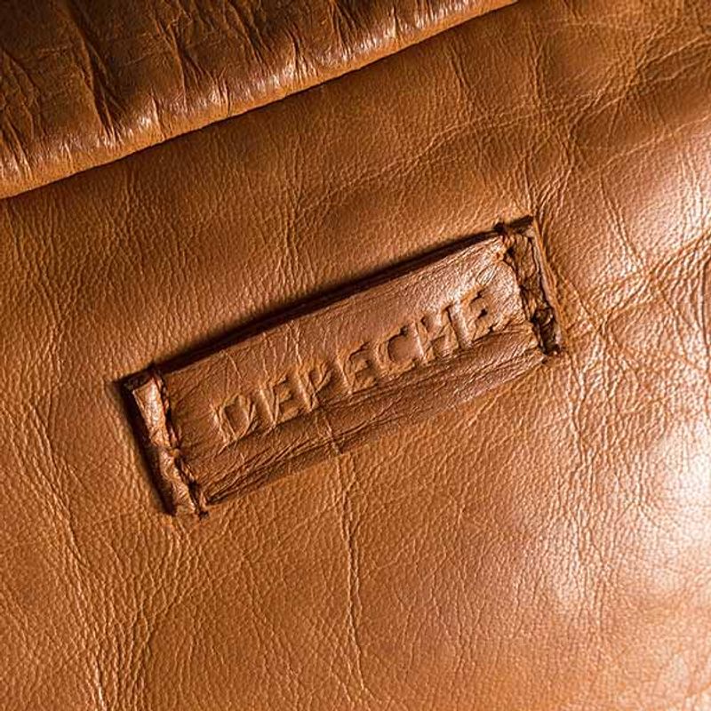 Mobilveske POWER FIELD 19x15 cognac brun Depeche