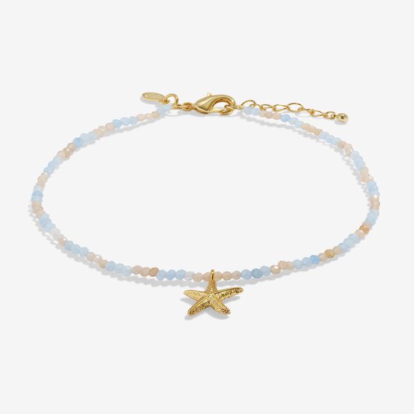 Ankelkjede MULTI STONE STARFISH Joma Jewellery 