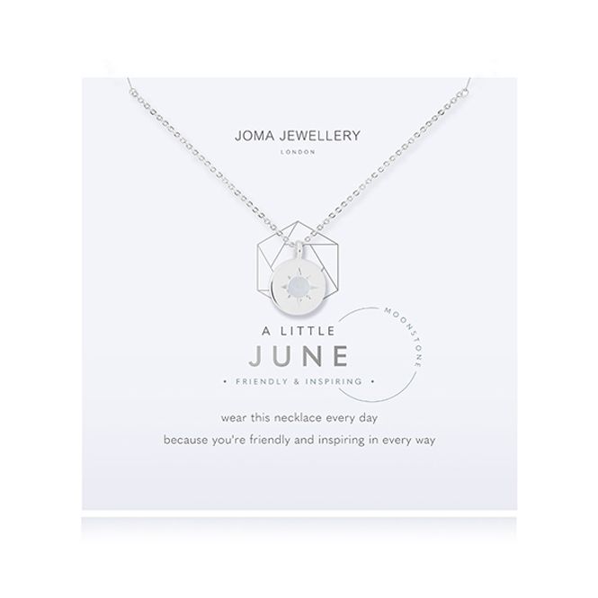 Hovedbilde Smykke JUNI fødselsstein Moonstone Joma Jewellery