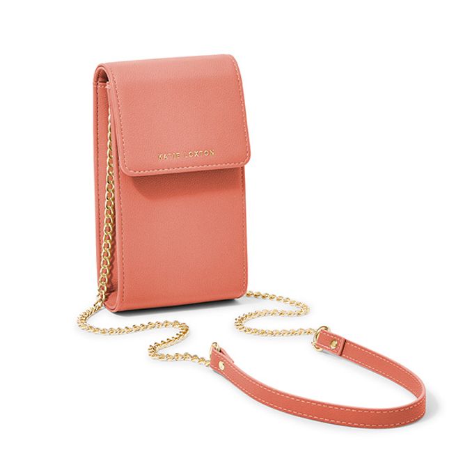 Hovedbilde Mobilveske AMY korall Katie Loxton