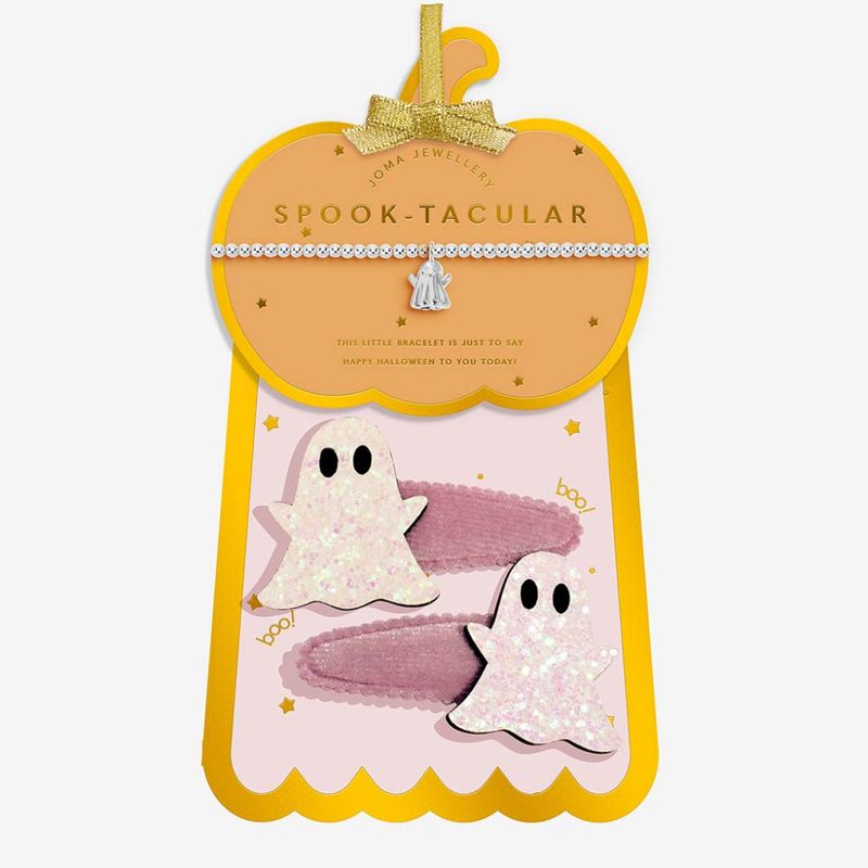 Gavesett HALLOWEEN SPOOK-TACULAR armbånd & hårspenner Barn Joma Jewellery