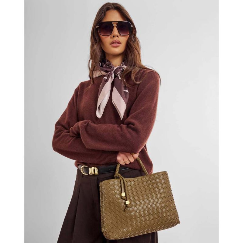 Håndveske - skulderveske NOVA olive grønn Katie Loxton