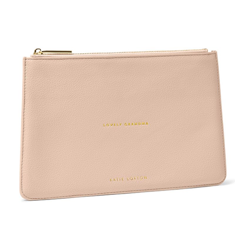 Clutch veske LOVELY GRANDMA rosa Katie Loxton