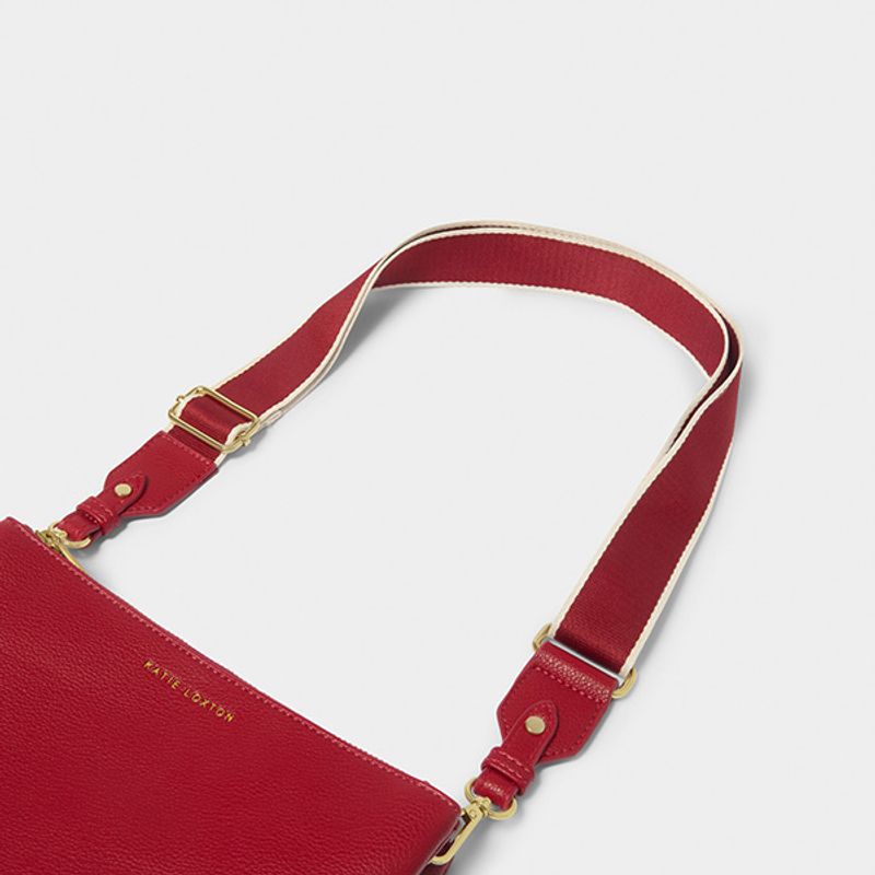 Veskereim STRIPET rød Katie Loxton