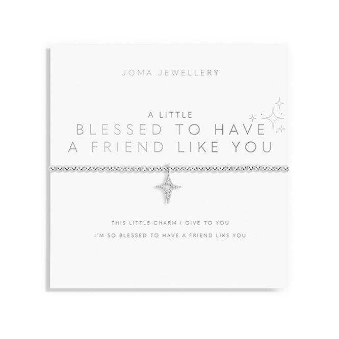 Hovedbilde Armbånd BLESSED TO HAVE A FRIEND LIKE YOU A Little Joma Jeweller